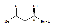 (4S)-(9Ci)-4-羟基-6-甲基-2-庚酮结构式_331993-83-0结构式