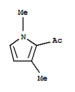 (9Ci)-1-(1,3-二甲基-1H-吡咯-2-基)-乙酮结构式_33207-70-4结构式