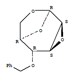 1,6：2,3-二脱水-4-O-苄基β-D-吡喃甘露糖结构式_33208-47-8结构式