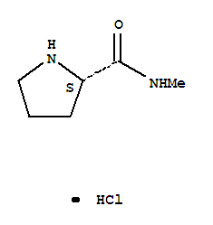 H-pro-nhch3 hcl结构式_33208-98-9结构式