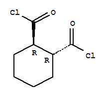 (1R,2R)-1,2-环己烷二羰基二氯化物结构式_33209-25-5结构式