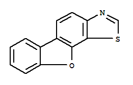 苯并呋喃并[3,2-g]苯并噻唑 (8ci,9ci)结构式_33273-73-3结构式