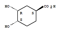 (1R,3S,4R)-Rel-(9Ci)-3,4-二羟基-环己烷羧酸结构式_333364-12-8结构式