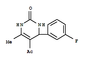 2(1H)-pyrimidinone,5-acetyl-4-(3-fluorophenyl)-3,4-dihydro-6-methyl-(9ci)Structure,333431-96-2Structure 2(1H)-pyrimidinone,5-acetyl-4-(3-fluorophenyl)-3,4-dihydro-6-methyl-(9ci) Structure,333431-96-2Structure
