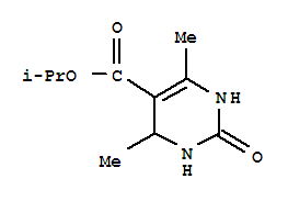 (9Ci)-1,2,3,4-四氢-4,6-二甲基-2-氧代-5-嘧啶羧酸,1-甲基乙酯结构式_333439-11-5结构式