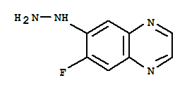 (9Ci)-6-氟-7-肼基-喹噁啉结构式_333452-15-6结构式