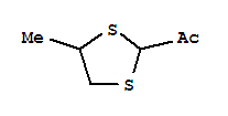 (9ci)-1-(4-甲基-1,3-二硫醇an-2-基)-乙酮结构式_33406-26-7结构式