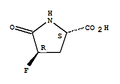 (4s)-rel-(9ci)-4-氟-5-氧代-D-脯氨酸结构式_33524-00-4结构式