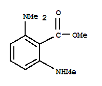 2-(二甲基氨基)-6-(甲基氨基)苯甲酸甲酯结构式_335640-47-6结构式