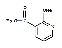 Ethanone,2,2,2-trifluoro-1-(2-methoxy-3-pyridinyl)-(9ci)Structure,335665-28-6Structure Ethanone,2,2,2-trifluoro-1-(2-methoxy-3-pyridinyl)-(9ci) Structure,335665-28-6Structure