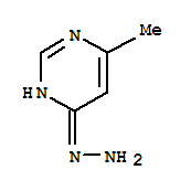 (9ci)-6-甲基-4(1H)-嘧啶酮结构式_33592-43-7结构式