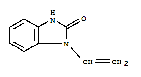 (9ci)-1-乙烯-1,3-二氢-2H-苯并咪唑-2-酮结构式_33606-63-2结构式