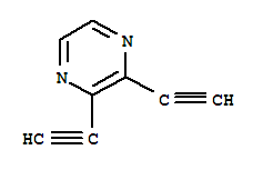 (9Ci)-2,3-二乙炔-吡嗪结构式_336106-81-1结构式