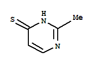 4(1H)-pyrimidinethione, 2-methyl-(9ci) Structure