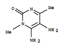 5,6-二氨基-1,4-二甲基-2(1H)-嘧啶酮结构式_33704-84-6结构式