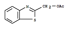 (8ci,9ci)-乙酸酯(酯)2-苯并噻唑甲醇结构式_33720-91-1结构式