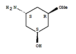 (1R,3R,5S)-Rel-(9Ci)-3-氨基-5-甲氧基环己醇结构式_337362-03-5结构式