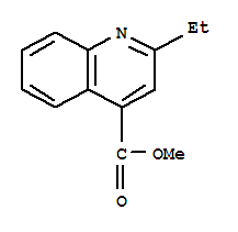 2-乙基-4-喹啉羧酸甲酯结构式_337956-30-6结构式