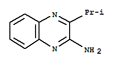 (9ci)-3-(1-甲基乙基)-2-喹噁啉胺结构式_33870-76-7结构式