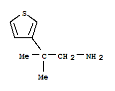 3-Thiopheneethanamine,-bta-,-bta--dimethyl-Structure,339055-52-6Structure 3-Thiopheneethanamine,-bta-,-bta--dimethyl- Structure,339055-52-6Structure