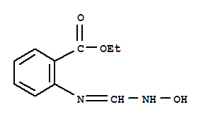 (9ci)-2-[[(羟基氨基)亚甲基]氨基]-苯甲酸乙酯结构式_339069-70-4结构式