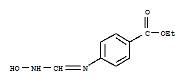 (9ci)-4-[[(羟基氨基)亚甲基]氨基]-苯甲酸乙酯结构式_339069-93-1结构式