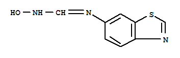 (9Ci)-N-6-苯并噻唑-N-羟基-盐酸乙脒结构式_339071-25-9结构式