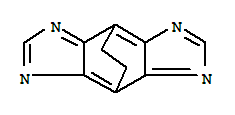 3,5,9,11-四氮杂四环[5.5.2.0<sup>2,6</sup>.0<sup>8,12</sup>]十四碳-1,3,5,7,9,11-己烯结构式_339086-56-5结构式