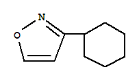(8Ci)-3-环己基-异噁唑结构式_33919-07-2结构式