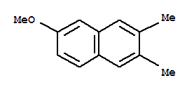 (8ci,9ci)-6-甲氧基-2,3-二甲基-萘结构式_33950-70-8结构式
