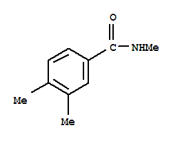 (7ci,8ci,9ci)-n,3,4-三甲基-苯甲酰胺结构式_3400-36-0结构式