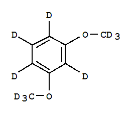 1,3-二甲氧基苯-D10结构式_340257-57-0结构式