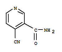 (6ci,7ci,8ci)-4-氰基-烟酰胺结构式_3423-44-7结构式
