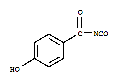 (9Ci)-4-羟基-苯甲酰基异氰酸酯结构式_342403-13-8结构式