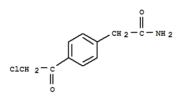 (9CI)-4-(氯乙酰基)-乙酰胺结构式_342413-41-6结构式