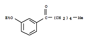 1-Hexanone,1-(3-ethoxyphenyl)-(9ci)Structure,342426-38-4Structure 1-Hexanone,1-(3-ethoxyphenyl)-(9ci) Structure,342426-38-4Structure