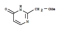 (9Ci)-2-(甲氧基甲基)-4(1H)-嘧啶酮结构式_34274-23-2结构式
