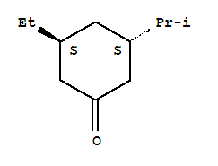 Cyclohexanone,3-ethyl-5-(1-methylethyl)-,(3r,5r)-rel-(9ci)Structure,342794-05-2Structure Cyclohexanone,3-ethyl-5-(1-methylethyl)-,(3r,5r)-rel-(9ci) Structure,342794-05-2Structure