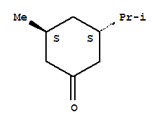 (3s,5s)-(9ci)-3-甲基-5-(1-甲基乙基)-环己酮结构式_342813-29-0结构式
