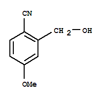 (9Ci)-2-(羟基甲基)-4-甲氧基-苯甲腈结构式_342816-20-0结构式