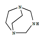 1,3,5-三氮杂双环[3.2.2]壬烷(9ci)结构式_343264-98-2结构式