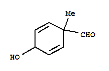 (9Ci)-4-羟基-1-甲基-2,5-环己二烯-1-羧醛结构式_343346-59-8结构式