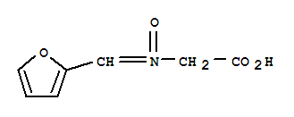 (9CI)-N-(2-呋喃亚甲基)-甘氨酸,N-氧化物结构式_343867-25-4结构式
