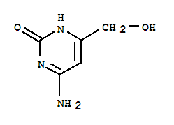 (9ci)-4-氨基-6-(羟基甲基)-2(1H)-嘧啶酮结构式_34387-05-8结构式