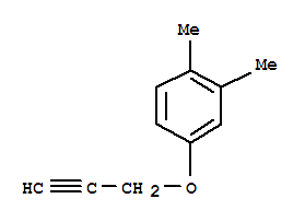 (9Ci)-1,2-二甲基-4-(2-丙炔氧基)-苯结构式_343924-23-2结构式
