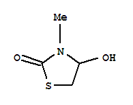 (9Ci)-4-羟基-3-甲基-2-噻唑啉酮结构式_343926-49-8结构式