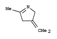 (9Ci)-3,4-二氢-5-甲基-3-(1-甲基亚乙基)-2H-吡咯结构式_343927-48-0结构式