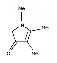(9Ci)-1,2-二氢-1,4,5-三甲基-3H-吡咯-3-酮结构式_343927-61-7结构式