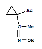 (9CI)-1-(1-乙酰基环丙基)-乙酮,1-肟结构式_343928-77-8结构式