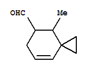 (9Ci)-4-甲基-螺[2.5]-7-辛烯-5-羧醛结构式_344294-60-6结构式